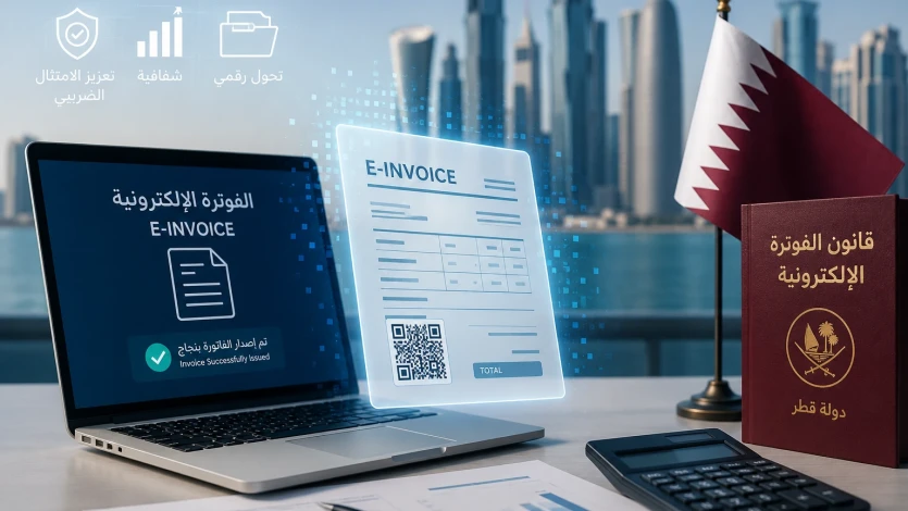 قطر تعتمد مشروع قانون الفوترة الإلكترونية لتعزيز الامتثال الضريبي